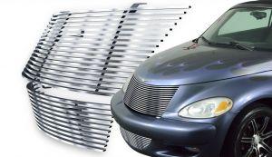 Решетка радиатора и бампера стальная Billet Style для Chrysler PT Cruiser 2000-2005 